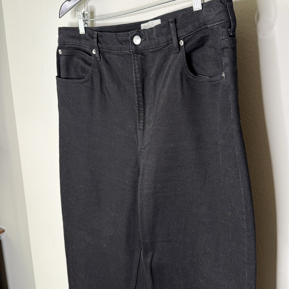 Everlane The Way High Straight Leg Jean in Coal Women's Size 33 Long Like New - Picture 5 of 11